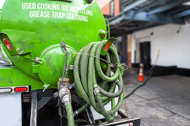 Grease Trap Cleaning of Hillside workers